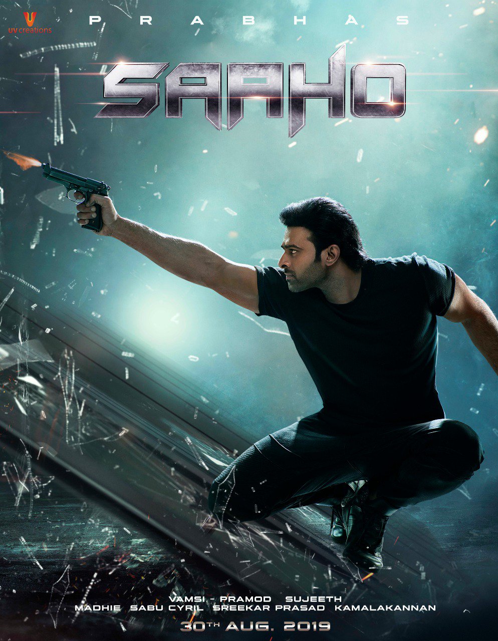saaho poster