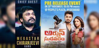 Arjun Suravaram Pre-Release Event