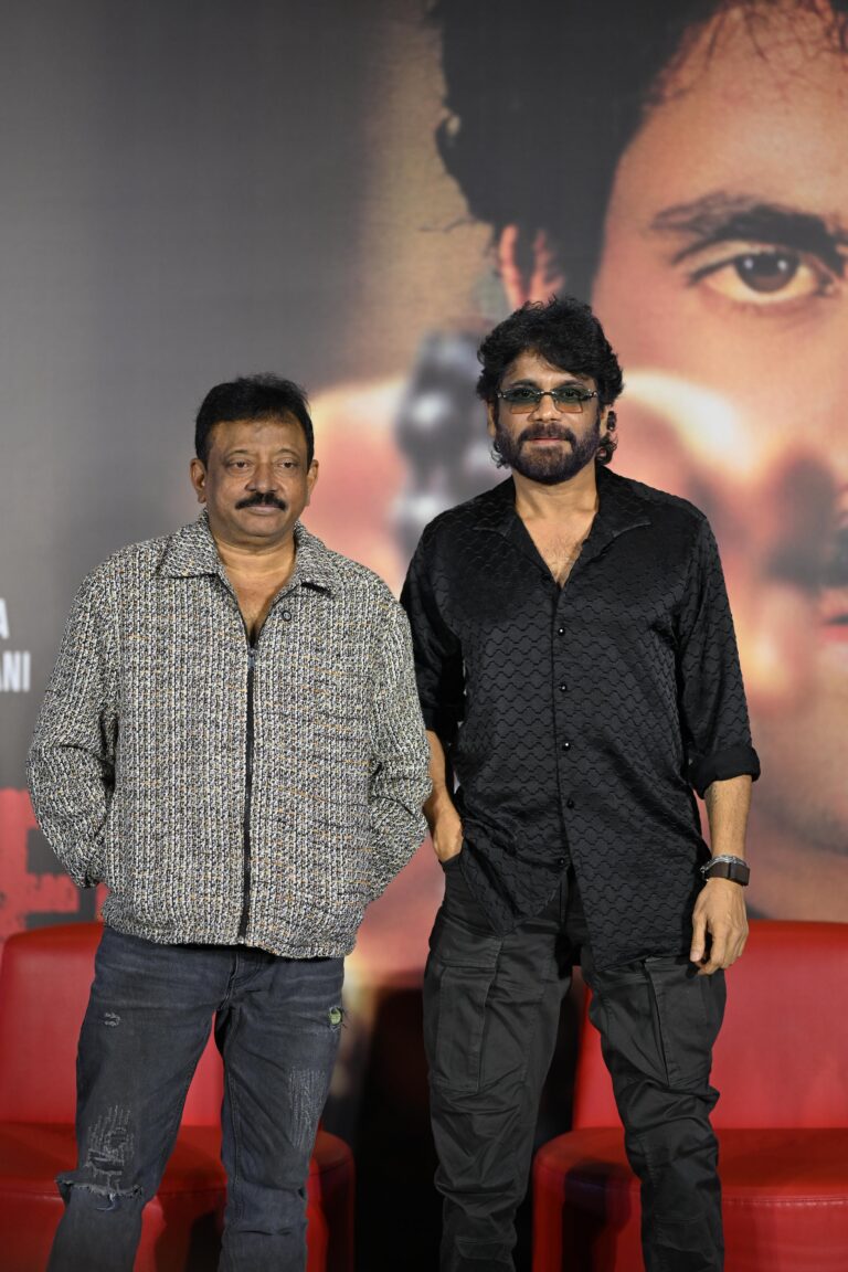 ‘శివ 4K’ రీరిలీజ్ ప్రెస్ మీట్ కు హాజరైన RGV, అక్కినేని నాగార్జున