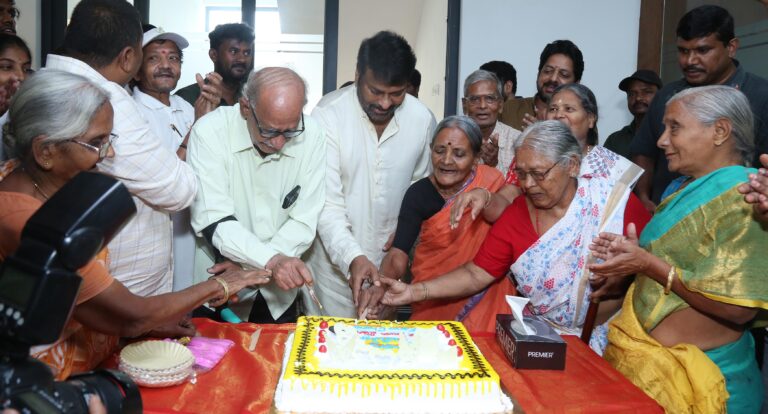 మెగాస్టార్ మంచి మనసు – రామ్ చరణ్ పుట్టినరోజున ఎన్టీఆర్ అవార్డు నగదు విరాళం