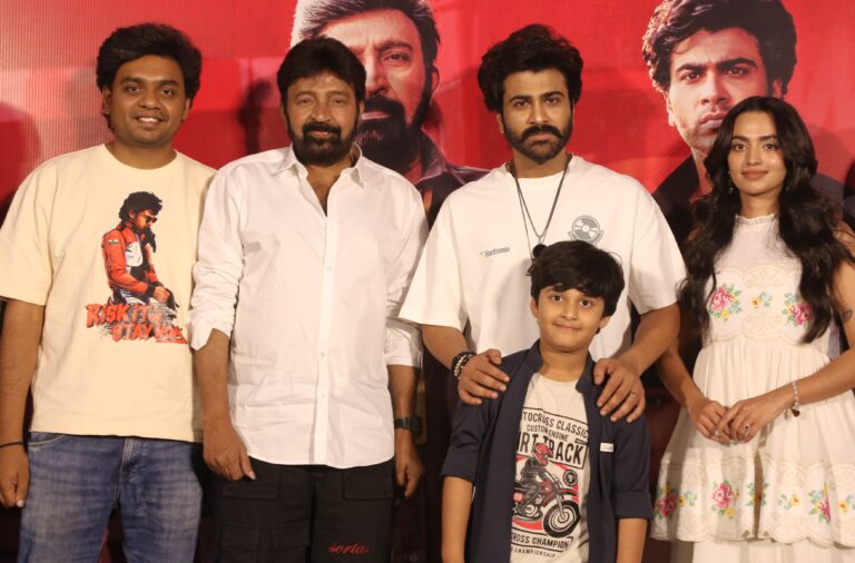 ‘బైకర్’ తెలుగు సినిమా గర్వపడేలా ఉంటుందని చెప్పాము. ఆ మాట నిలబెట్టుకున్నాం : శర్వా