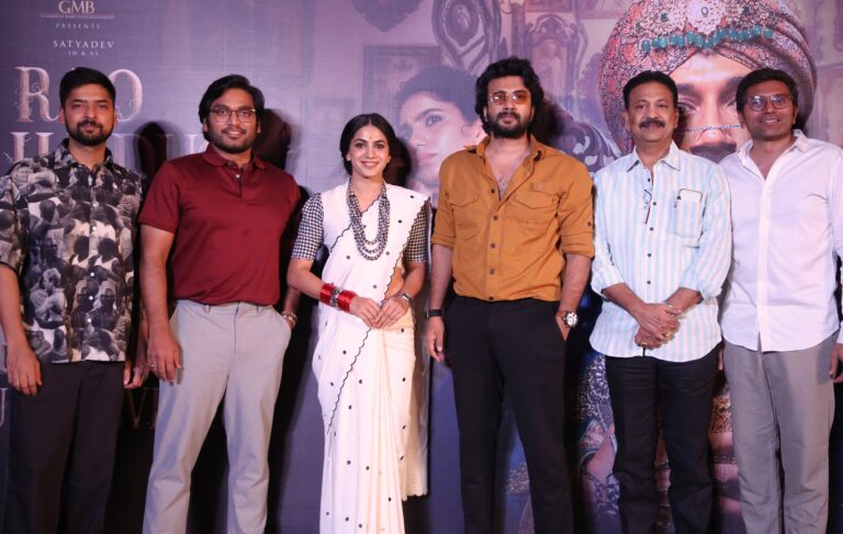 సత్య దేవ్ ‘రావు బహదూర్’ నెవర్ బిఫోర్ ‘నాట్ ఎ టీజర్’ లాంచ్